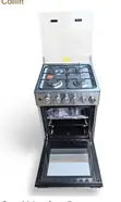 Hisense 50x50cm 4-Burner Gas Cooker with Oven & Grill - 1