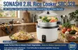 Sonachi Rice Cooker 2.8L - 2