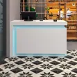 Brand New 140cm Executive Reception Desk - White - 2