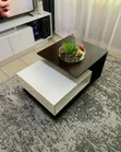 Brand New Wood-Mode Triangular Center Table - 1