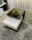 Brand New Wood-Mode Triangular Center Table - 2