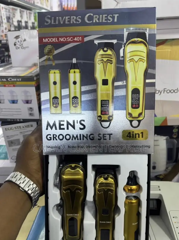 Men's 4-in-1 Grooming Set - 1