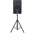 Public Address Speaker with Wireless Mic & Stand - Bluetooth, USB, FM - 1