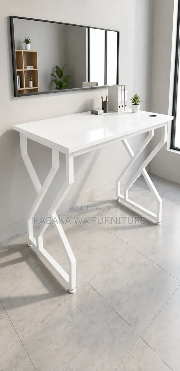Workstation Desk with Drawers and Hidden Storage - 1