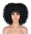 Stylish Crazy Wigs - Black Shaded - 2