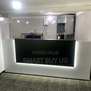 2m Executive Reception Desk - White
