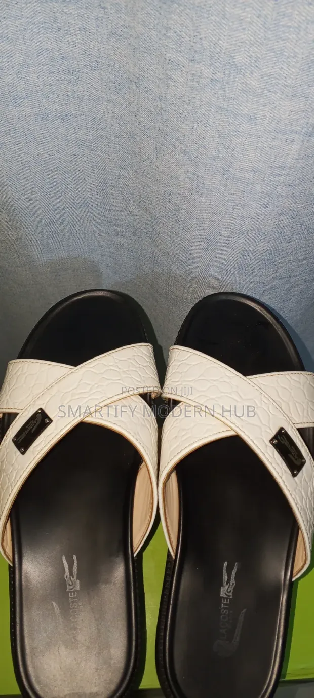 Men's Lacoste Casual Slip-On Sandals - 1