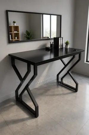 Television Desk - Black Office Desk