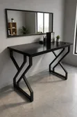 Television Desk - Black Office Desk - 2