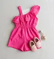 Children's Hot Pink Romper - Size 2-3Y - 1