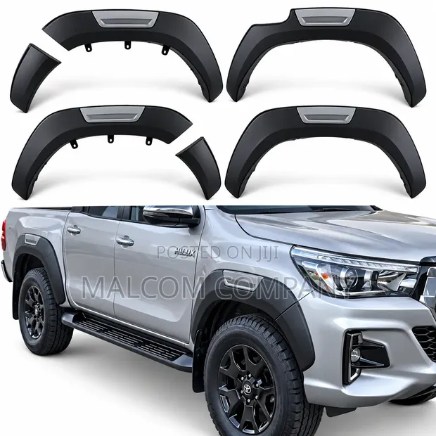 Toyota Hilux Revo Wheel Arch Mouldings - 4-Piece Set - 1