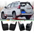 Toyota Land Cruiser Prado Mud Flaps - Front & Rear Set - 2