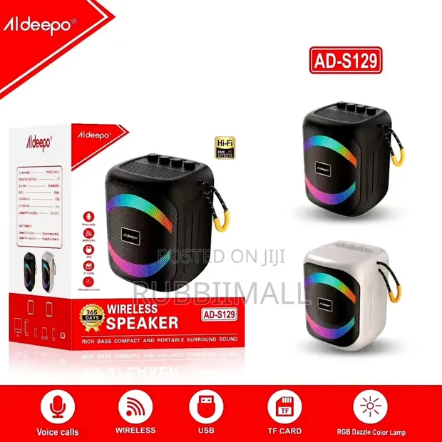 Aldeepo AD-S99 Portable Wireless Bluetooth Speaker - 1