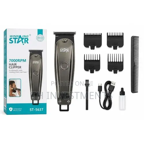 Winning Star ST-5637 Cordless Hair Clippers - 1