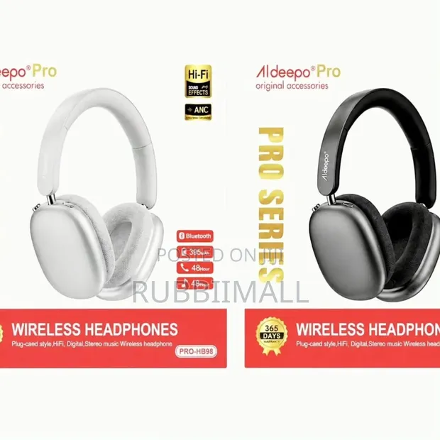 Aldeepo Pro-Hb98 Wireless Over-Ear Headphones - 1