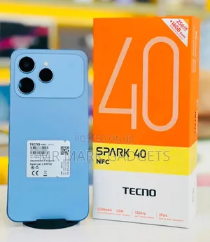 New Tecno Spark 40 256GB Blue
