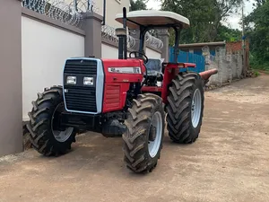 MF 485 Tractor with 4-Disc Plough