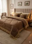 6pcs Modern Luxury Comforter Set - 1
