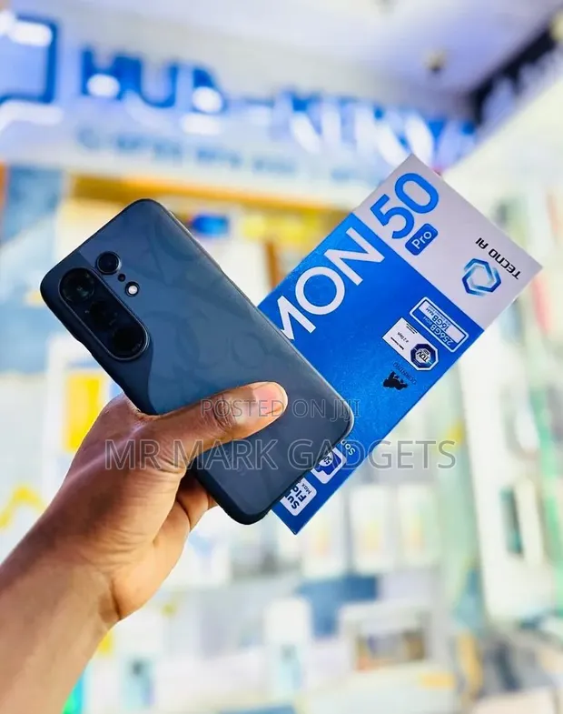 New Tecno Camon 50 Pro 256GB Black - 1