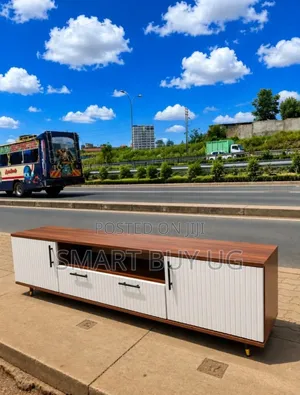Brand New Wooden TV Stand - White