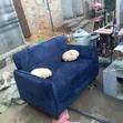 2 Seater Sofa with Coloured Pillows - 2