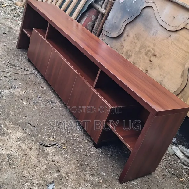 1.8m Wooden TV Stand - Walnut - 1