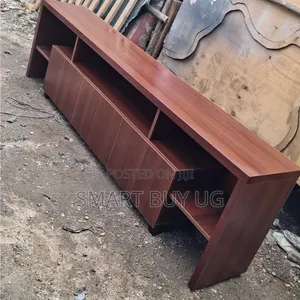 1.8m Wooden TV Stand - Walnut