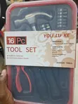 16 Piece Household Hand Tool Set - 1