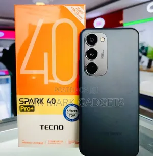 New Tecno Spark 40 Pro+ 256GB Black
