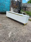 Brand New Wooden TV Stand - White - 2