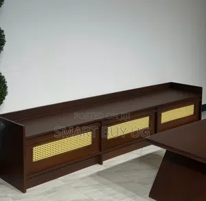 Brand New 6ft Brown Wooden TV Stand with Drawers