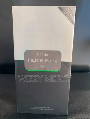 New Infinix Note Edge 256GB Blue