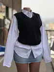 A&D Unisex Vest Sweaters - 3