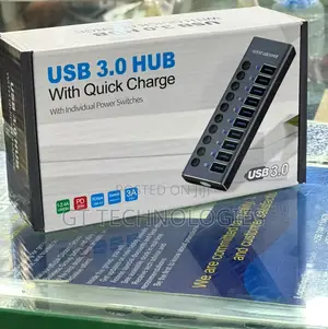 10 Port USB 3.0 Powered Hub - Brand New