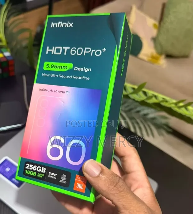 Infinix Hot 60 Pro+ 256GB Black - 1