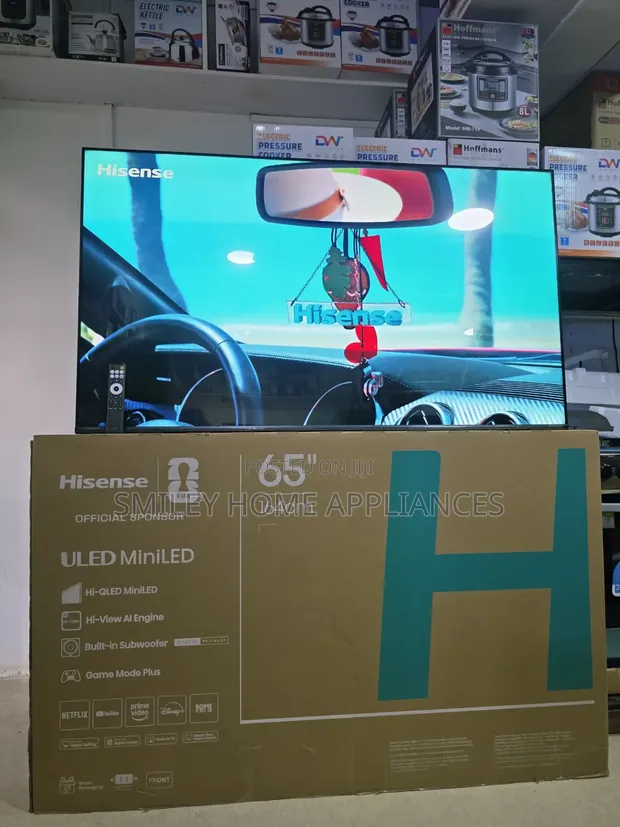 Brand New Hisense 65" U6 Pro Series ULED-MiniLED 4K Vidaa Smart TV - 1