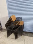 Advanced Mesh Plastic Dining Chairs (Set of 1) - 2