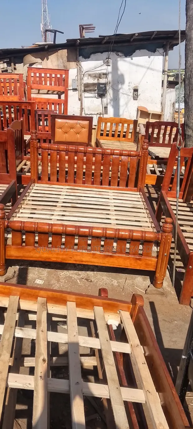 Brown Diamond 5x6 Bed Frame - 1