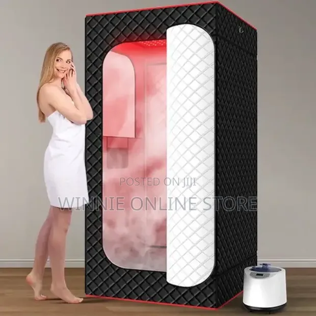 Portable Infrared Red Light Steam Sauna Box - 1