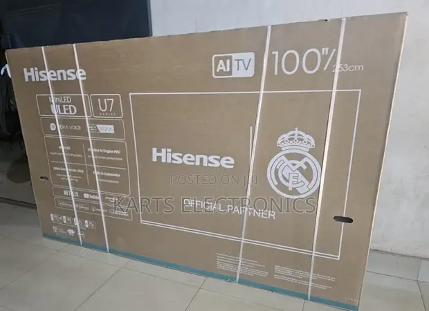 Hisense 100-inch 4K QLED Smart TV (100Q7Q) - 1