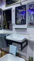 Brand New Handwash Basin with Mirror and Shelf - 2