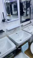 Brand New Handwash Basin with Mirror and Shelf - 3