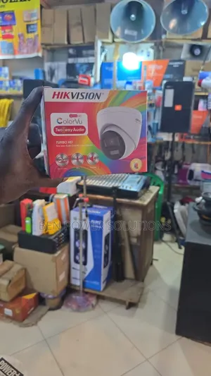 Hikvision Turbo HD ColorVu Two-Way Audio Turret Camera