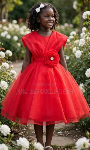 Red Princess Dress - 3pommes