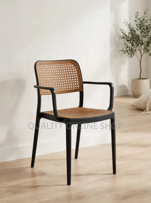 Scandinavia Style Plastic Dining Chairs (Set of 4) - 1