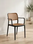 Scandinavia Style Plastic Dining Chairs (Set of 4) - 1