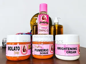 Yellow Toning, Molato & Brightening Complete Skincare Set
