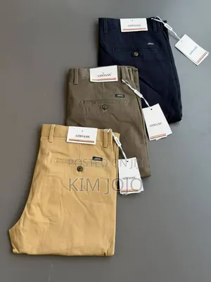 Khaki Trousers - Classic Fit