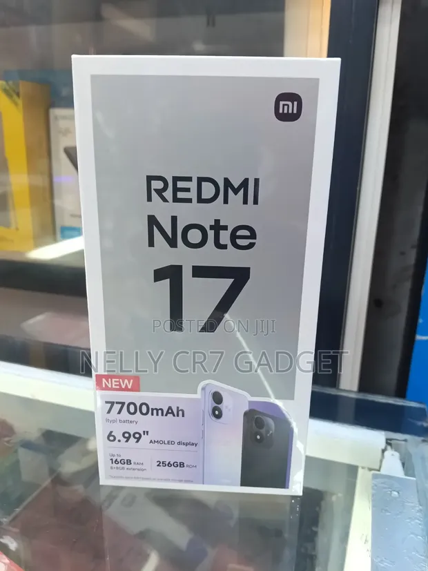 New Xiaomi Redmi Note 17 256GB Black - 1