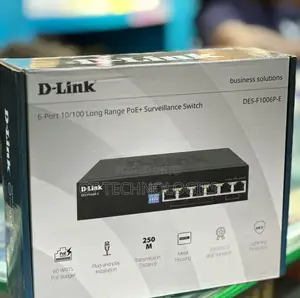 D-Link 6-Port PoE Smart Switch